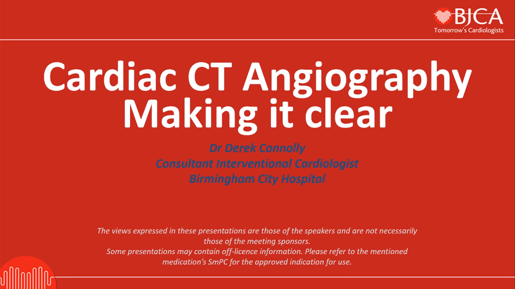 EECC CONTENT: Cardiac CT Angiography – Making it Clear